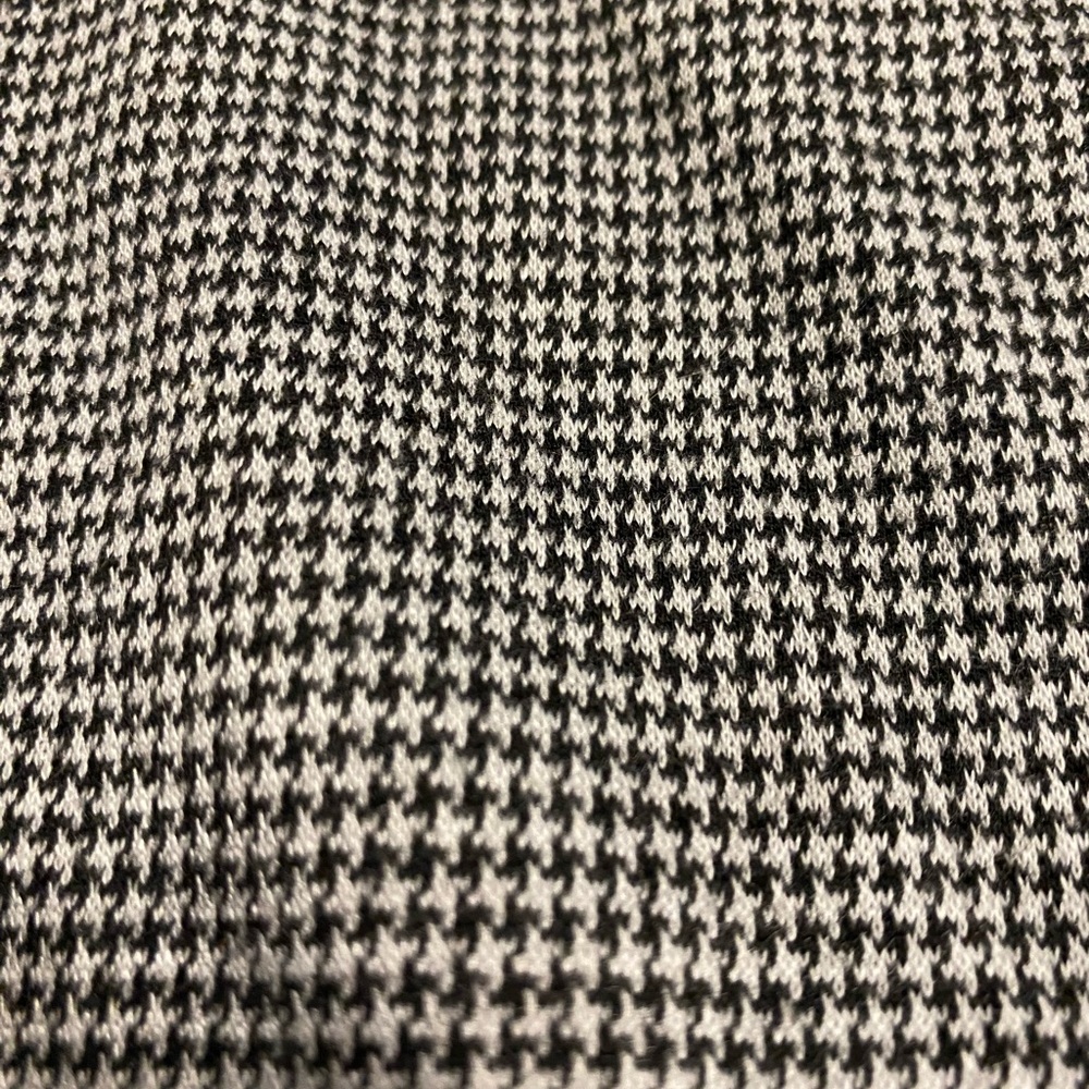 Herringbone pattern stretchy dress pants petite